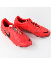 【偶寄卖 C级 US9=EUR42.5=JP270】Nike CTR360 Libretto III AG 红/黑/银足球鞋525179-600