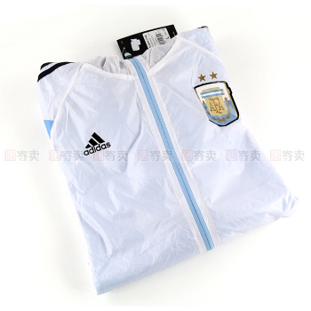 【偶寄卖 SS级 L码】阿迪达斯2014世界杯阿根廷球员出场服外套D83719