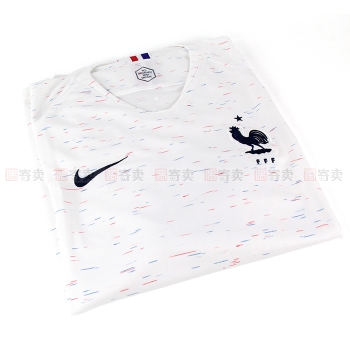 【偶寄卖 SS级 L码】Nike 2018世界杯法国客场短袖球衣球迷版893871-100