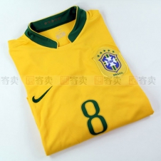 【偶寄卖 SS级 L码】NIKE/耐克 2006德国世界杯巴西国家队主场球员版球衣卡卡印号103889-703