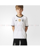 【偶寄卖 SS级 儿童球衣】阿迪达斯德国2016欧洲杯主场童装足球服 AA0138